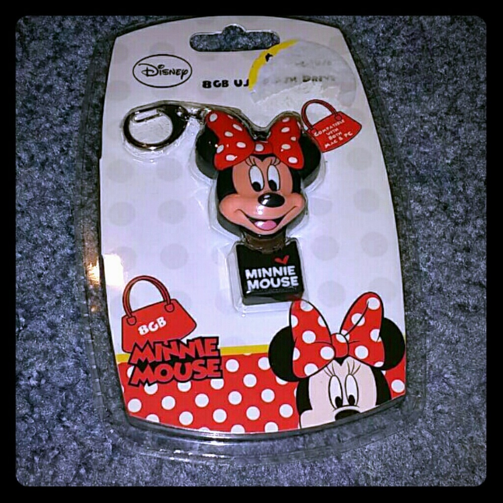 ❌SOLD❌Minnie Mouse USB Flash Drive 8GB