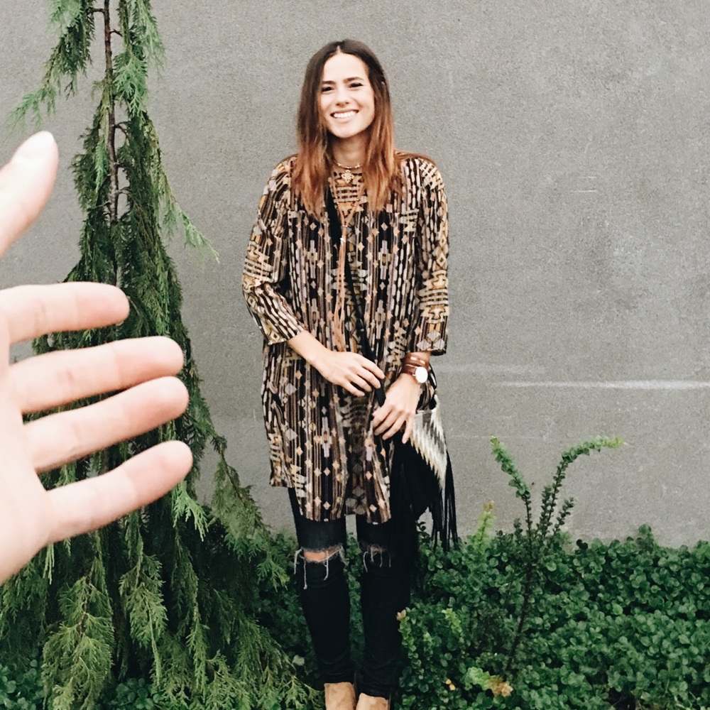 Aztec Patterned Date Night Dress