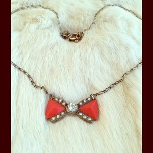 J. Crew cute bow necklace