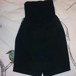 Motherhood maternity black pencil skirt
