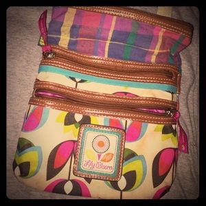 Lily bloom shoulder tote.