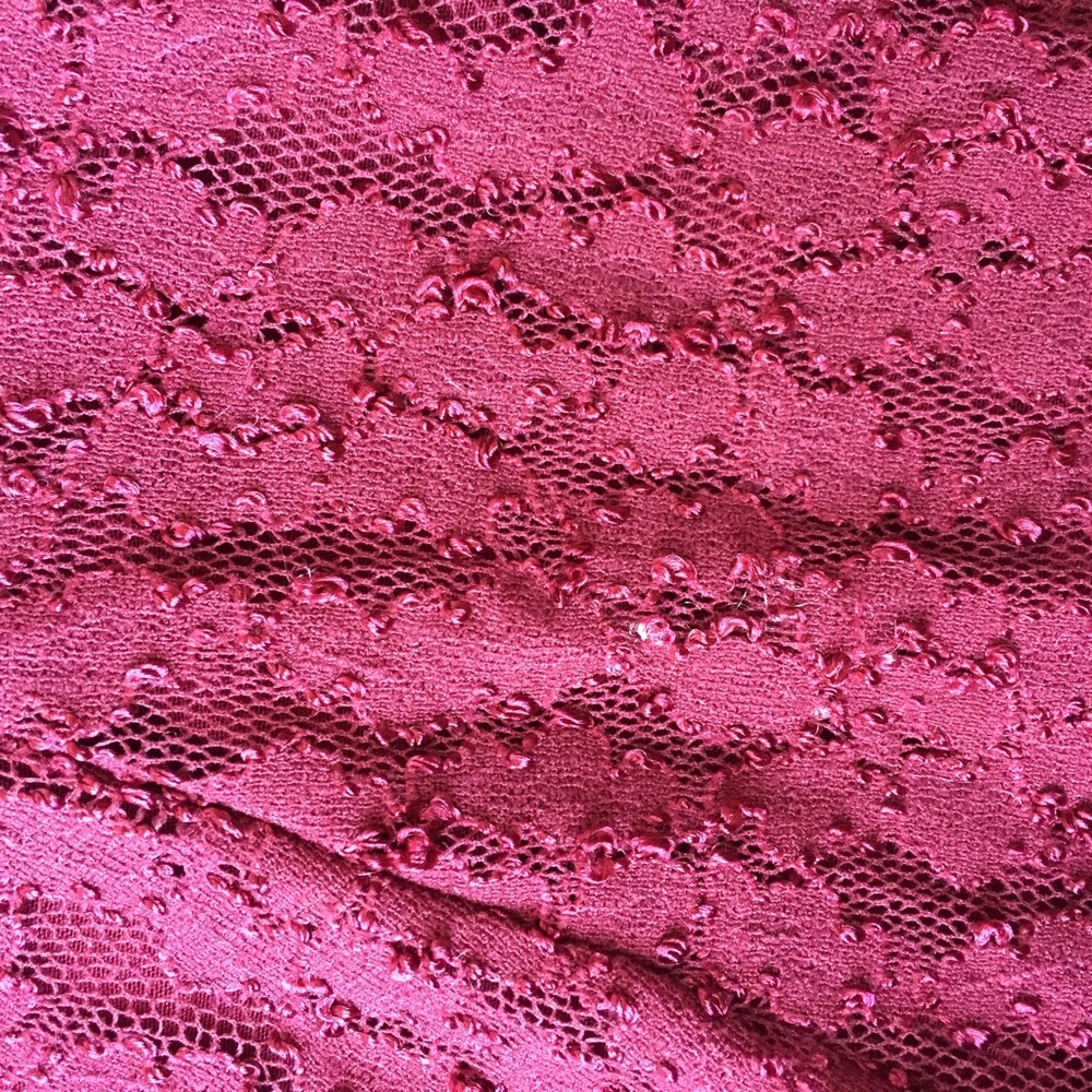 Free People RED or IVORY Teen Witch Lace Dress NWT - Picture 6 of 7