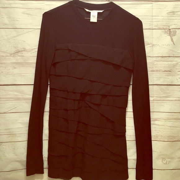 Diane von Furstenberg Tops - Diane Von Furstenberg Size P black top