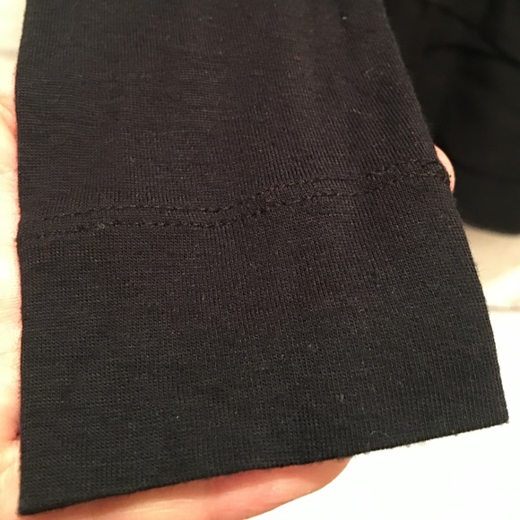 Diane Von Furstenberg Size P black top - Picture 5 of 8