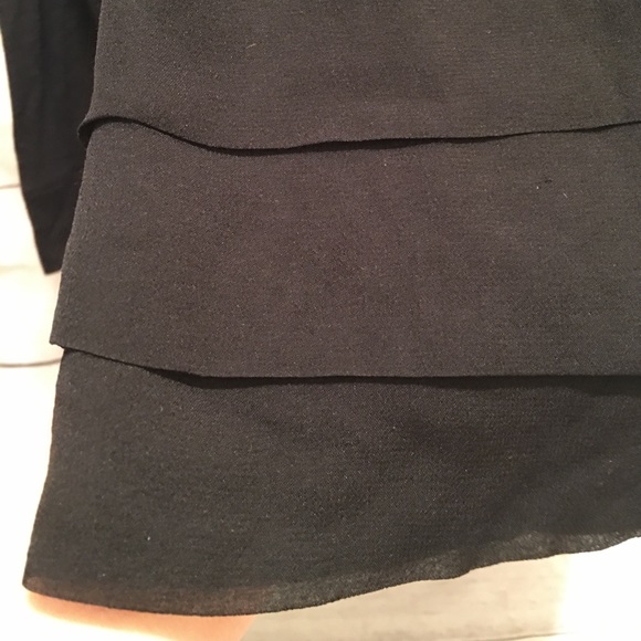 Diane Von Furstenberg Size P black top - Picture 6 of 8