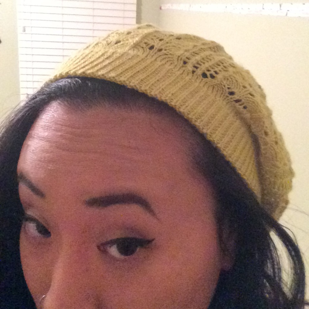 Knit beret