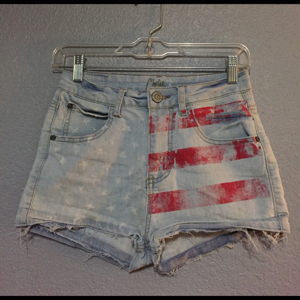 American Flag Shorts