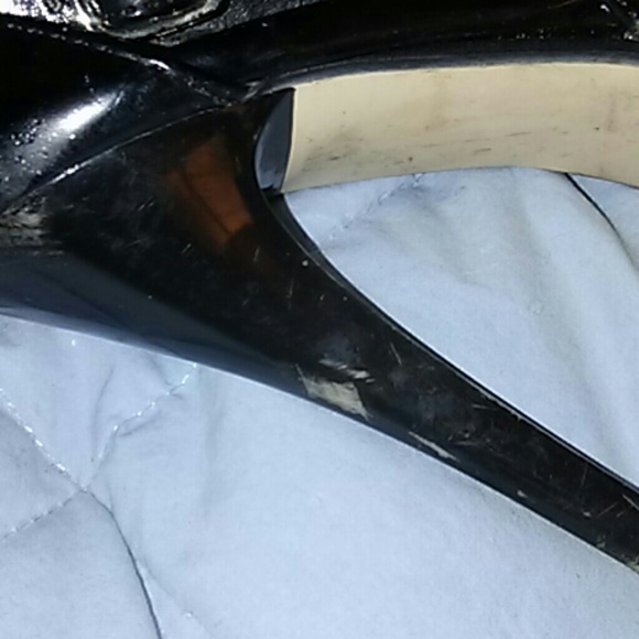 *5/$10 6 wet seal patent leather heels - Picture 3 of 3