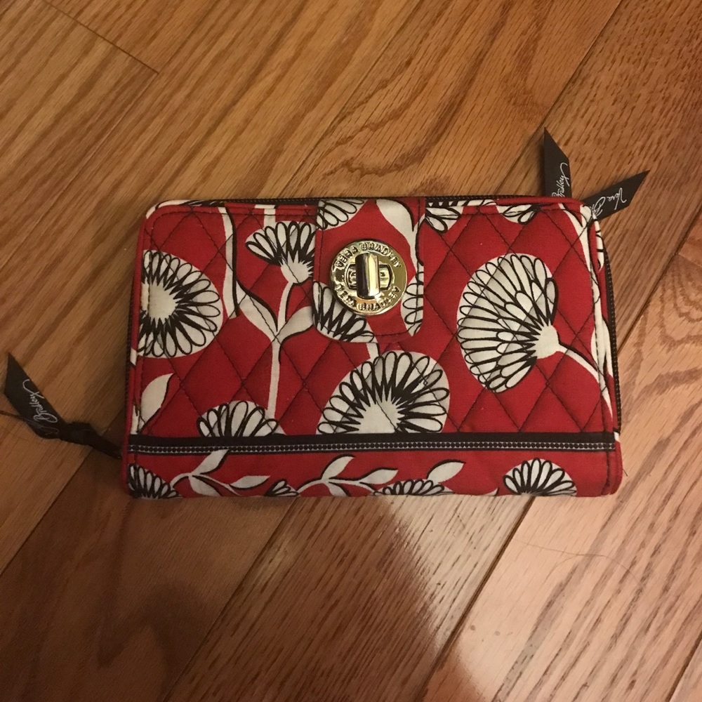 Red Vera Bradley Wallet