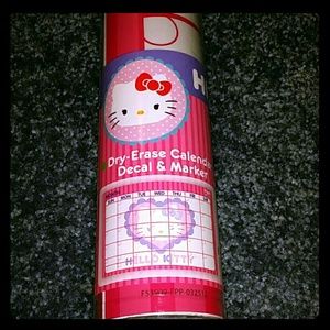 New Hello Kitty Dry Erase Calendar