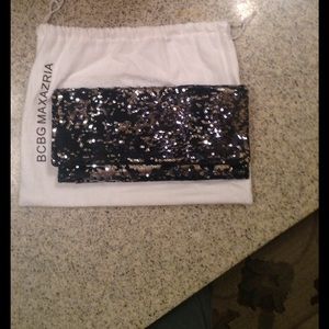 BCBG MaxAzaria Sequin Clutch Bag