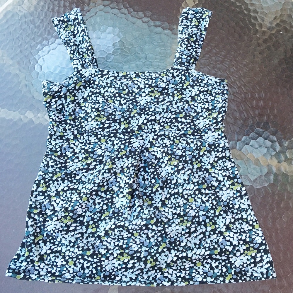 Ann Taylor Floral Tank Top