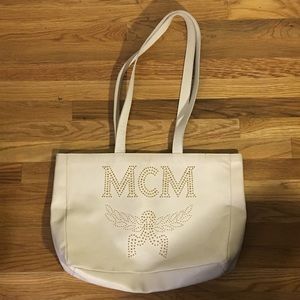 Vintage MCM Leather Studded Tote Bag ❗ AS-IS ❗