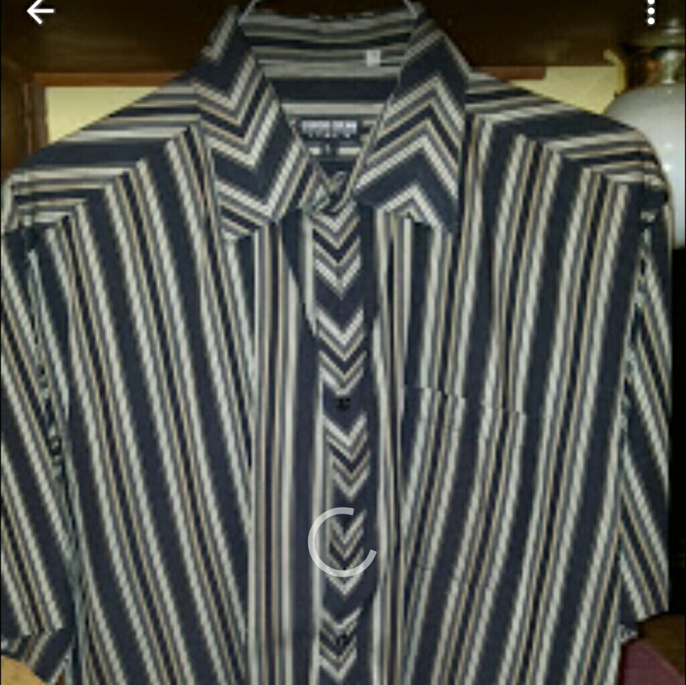 GIORGIO Ebenni short sleeve Shirt in Size Large