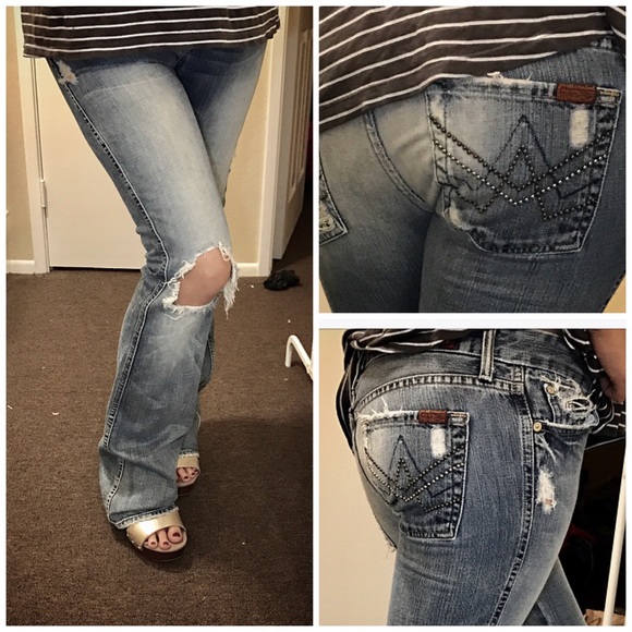 7 For All Mankind Denim - $20 BOGO 😵 7 For All Mankind "A" Pocket Flare