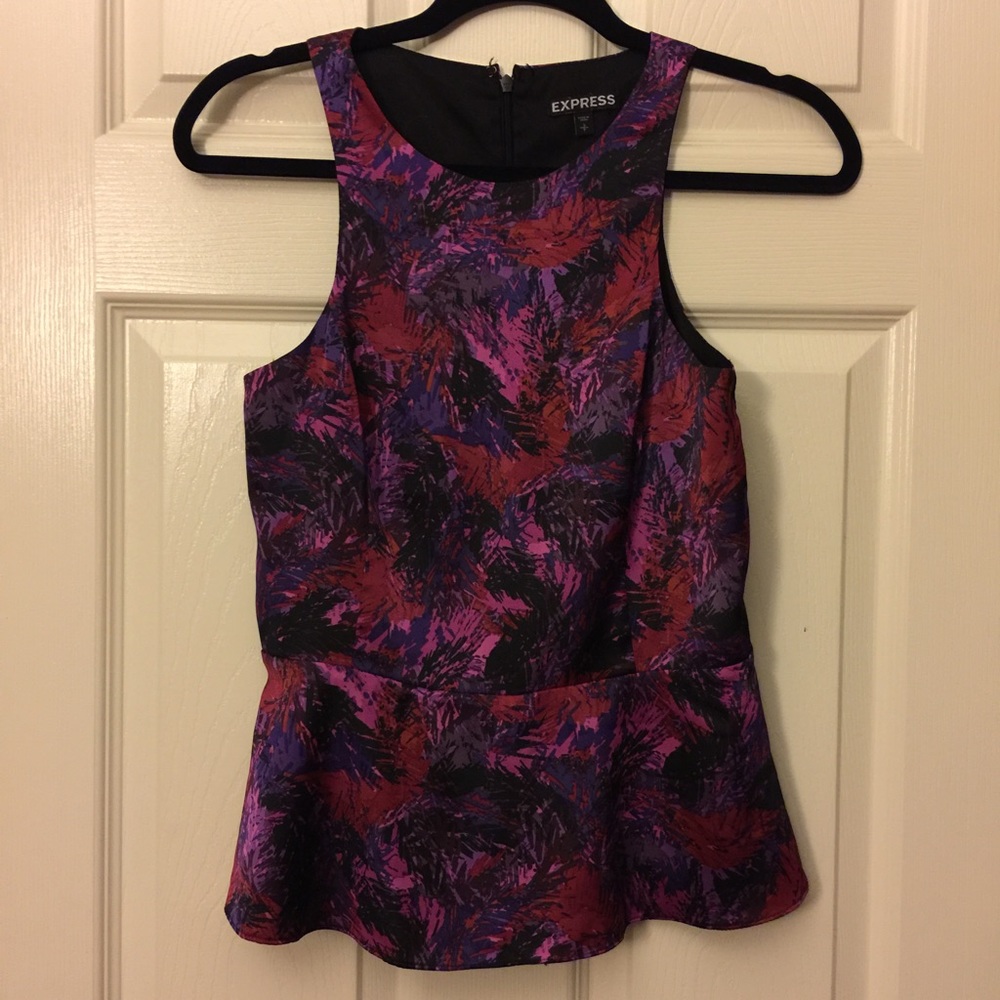 Express Peplum Top