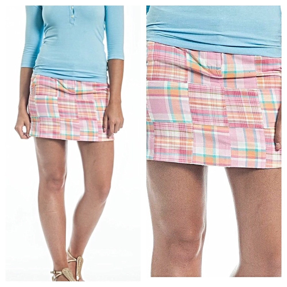 MADRAS TWILL SKIRT