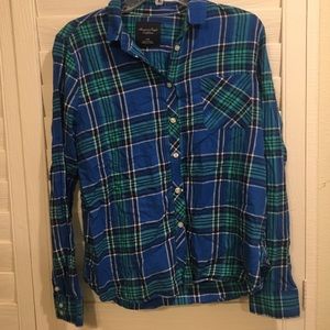 American Eagle Blue Flannel American Eagle Blue Flannel