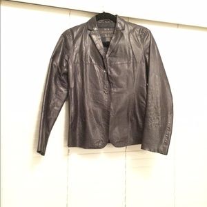Leather jacket