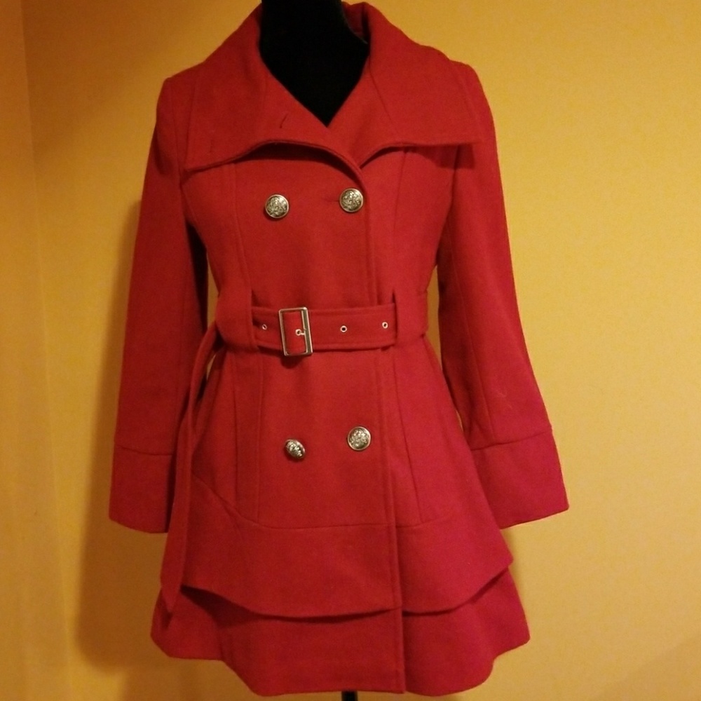 Charles Klien Wool Blend  Women's Coat Size Small