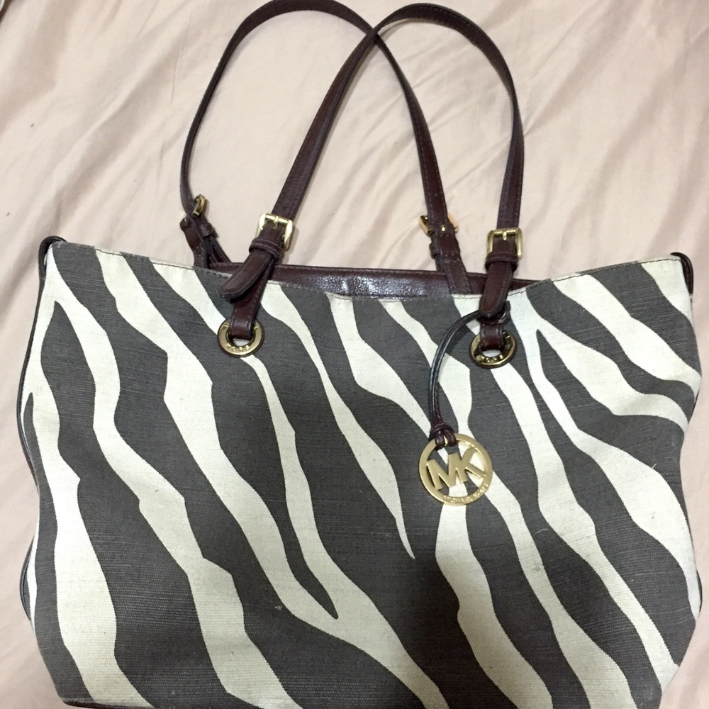 Michael Kors zebra purse
