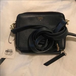 Fossil Syndney  ORG mini in 🦋navy blue🦋