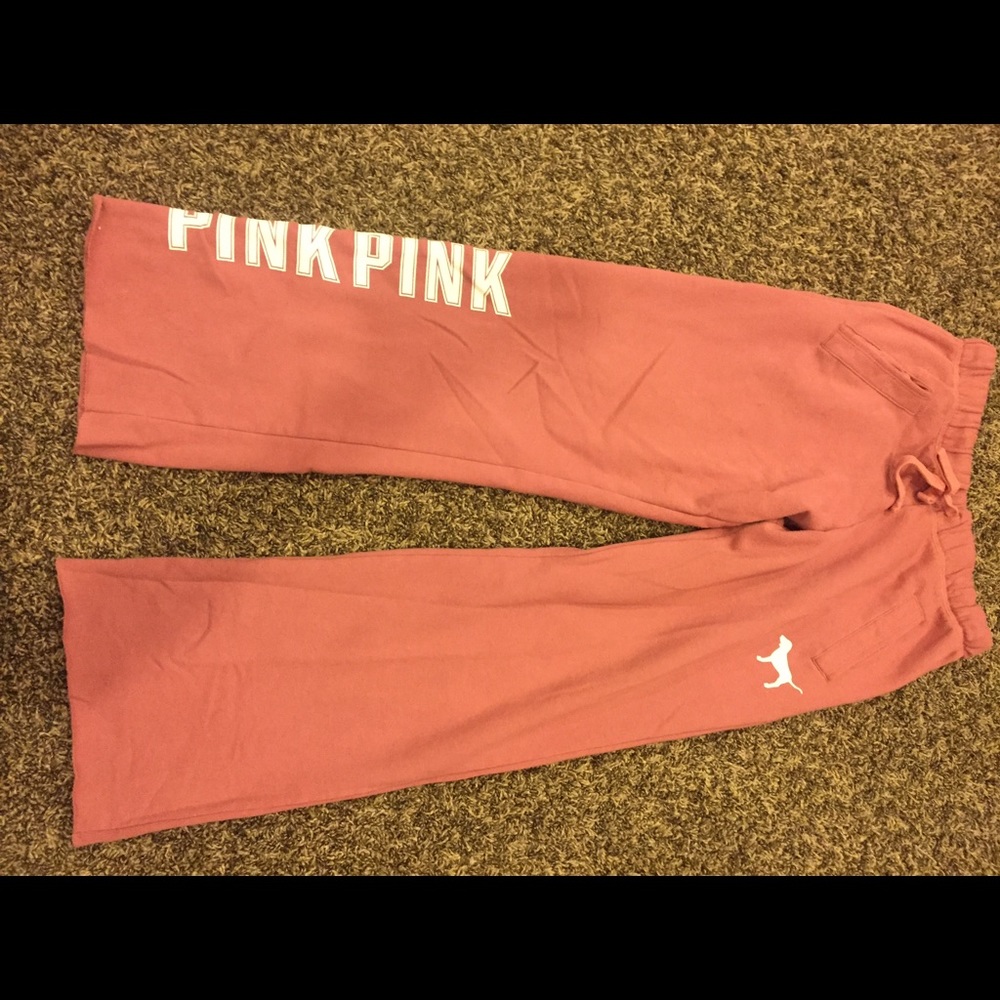 Pink sweatpants