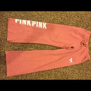 Pink sweatpants