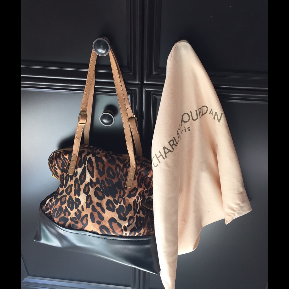 Charles Jourdan Leather Handbag