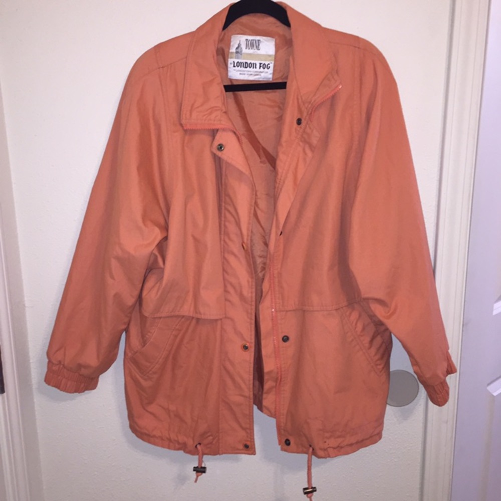 London Fog Orange Jacket