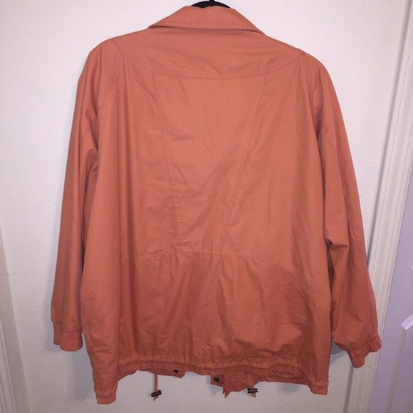 London Fog Orange Jacket - Picture 2 of 4