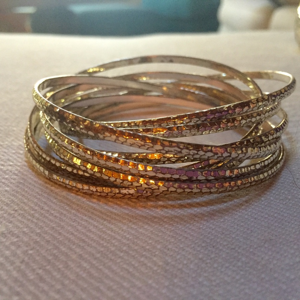 Set of Silver Bangles