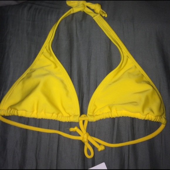 BRAZILIAN BIKINI SET YELLOW - Picture 3 of 4