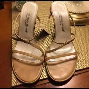 Charles David Nude Heels