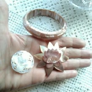 Beautiful Bracelet and Brooches