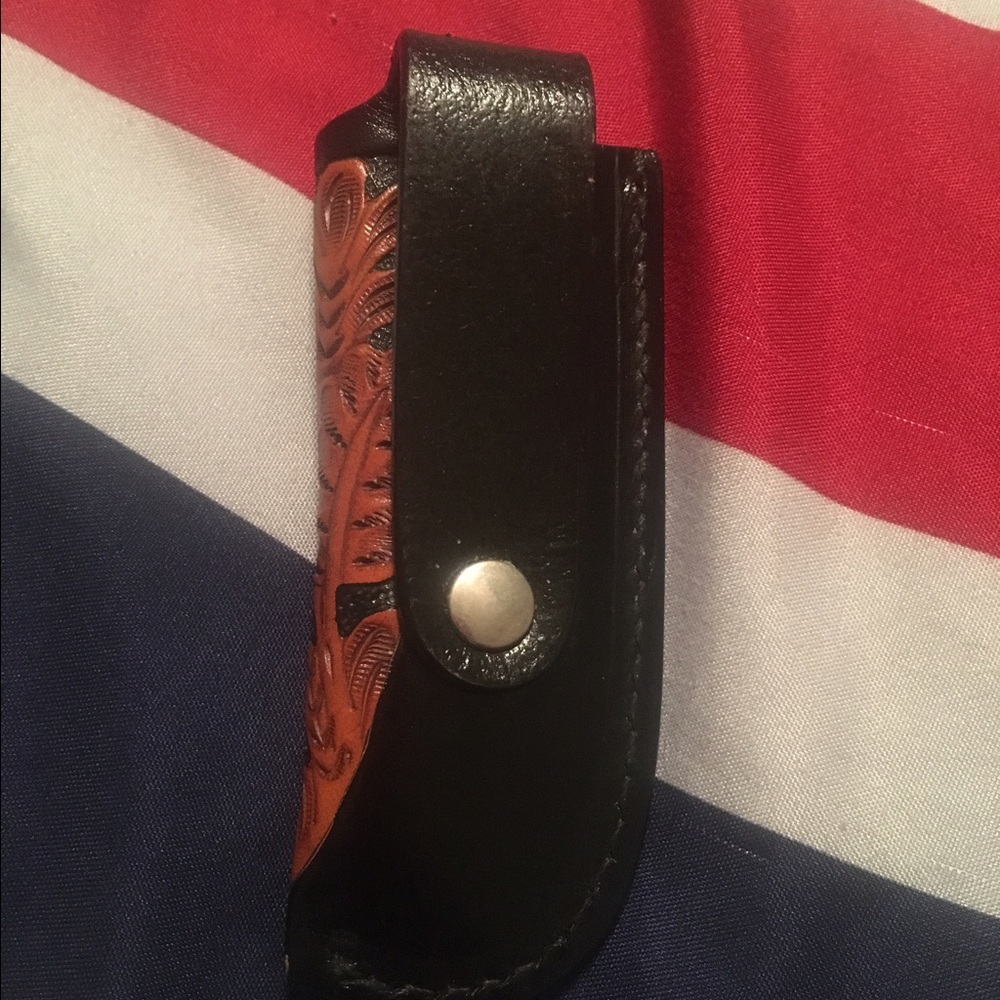 Cowboy Chrome Knife Sheath