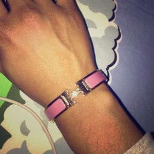 Hermes H clic clac enamel bracelet Hermes H clic clac enamel bracelet