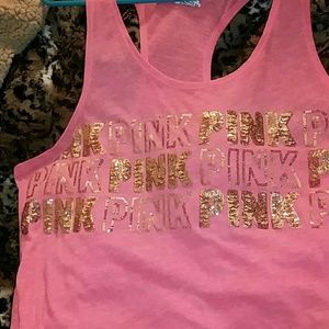 Pink Victoria secret tank top