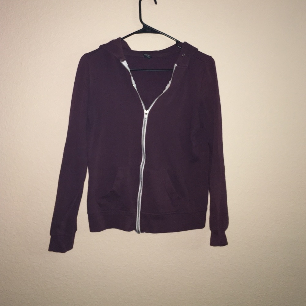 Zine Maroon Zip up