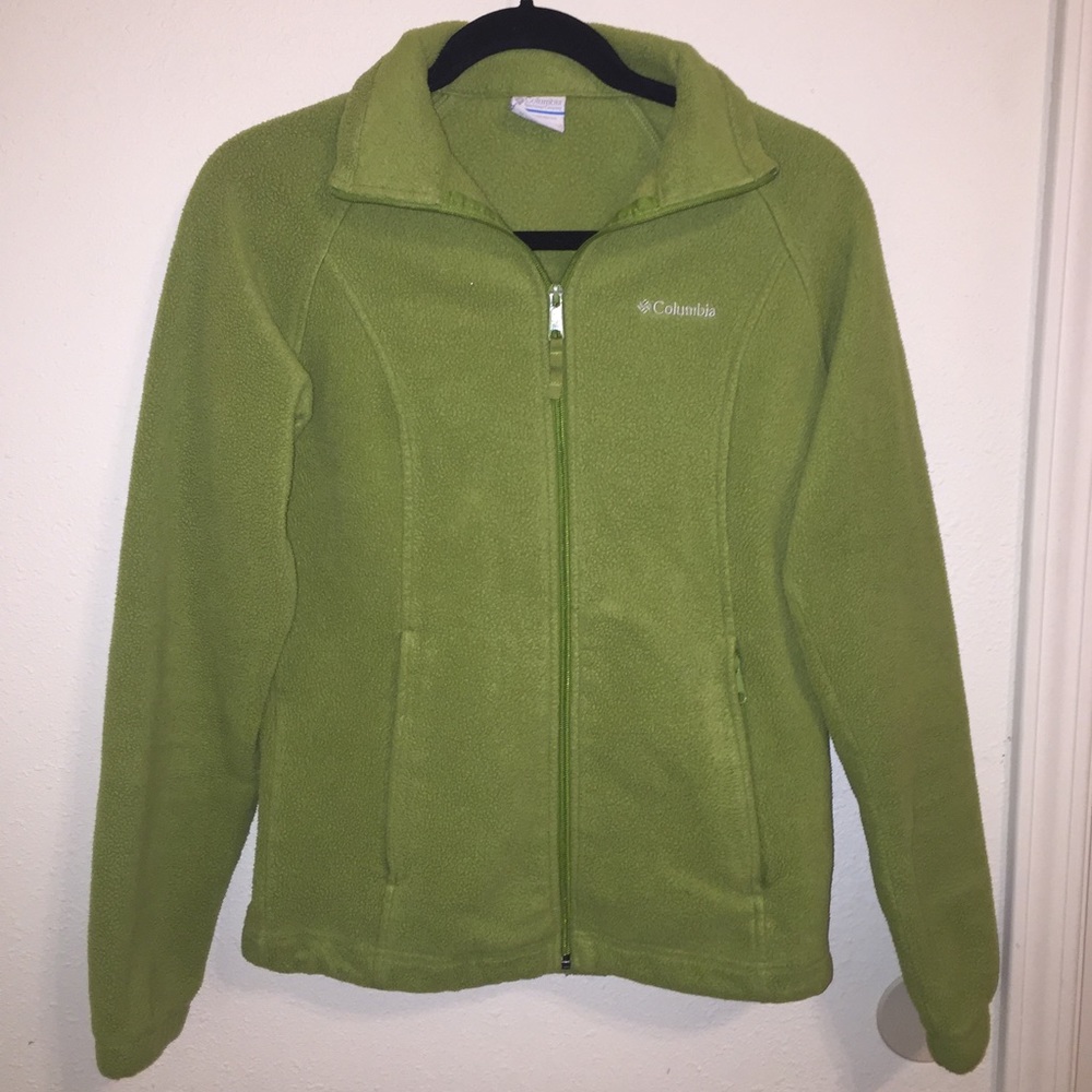 Columbia Green Fleece Jacket