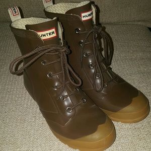 Hunter Military rainboots