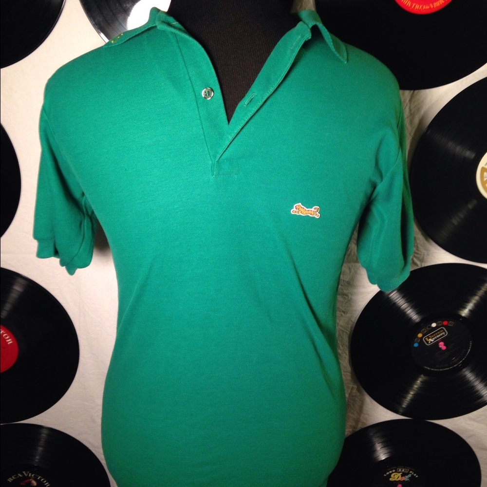LeTigre green polo men's small