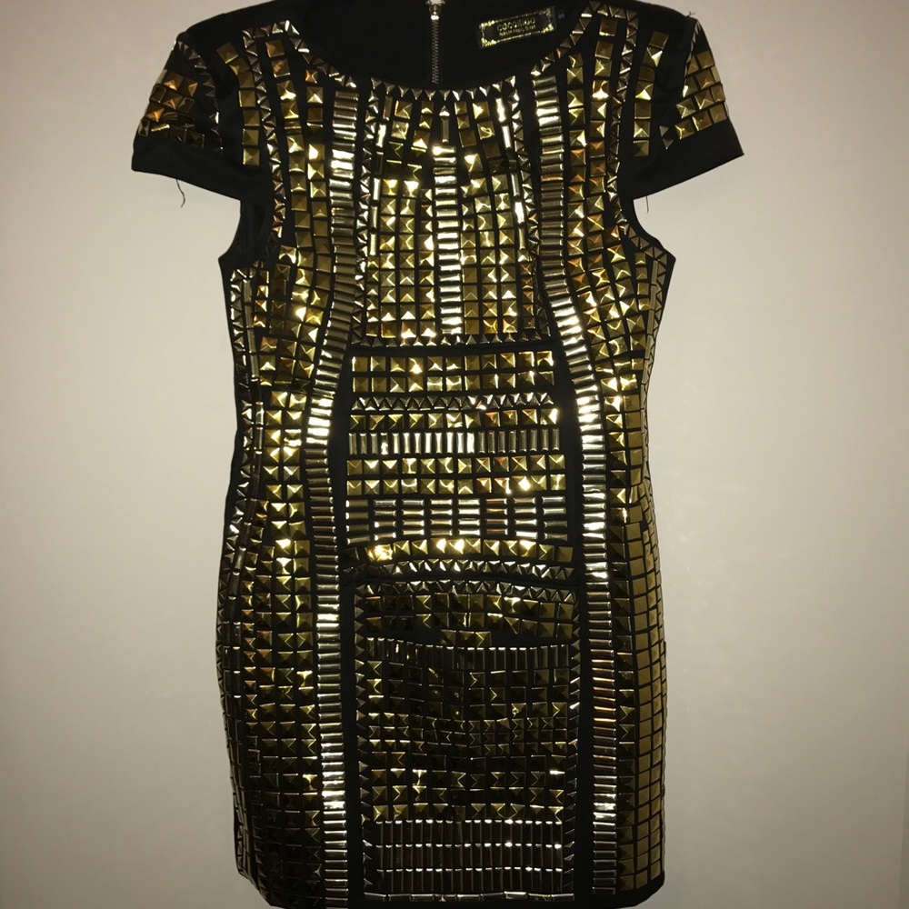 Knee Length embellished bodycon.
