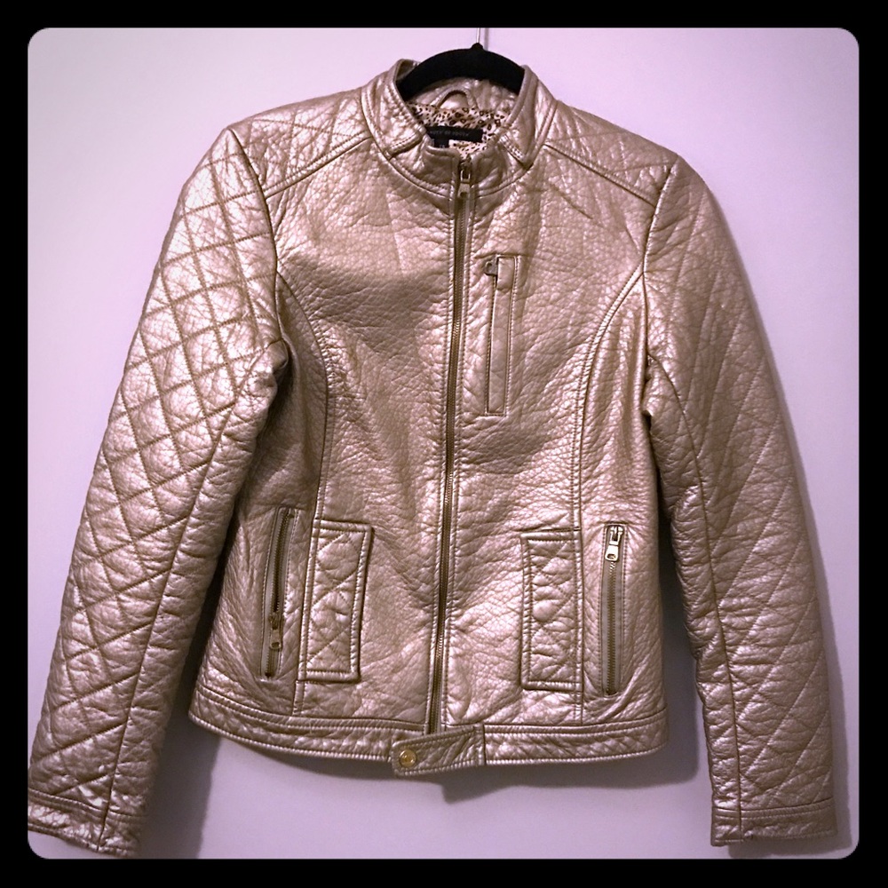 Gold Leatherette