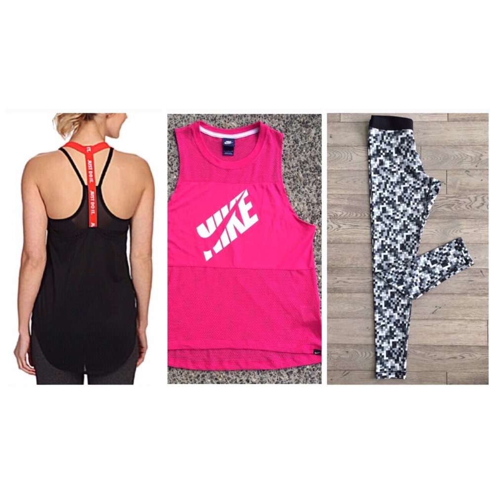 Nike Bundle - 2 tanks, 1 tights