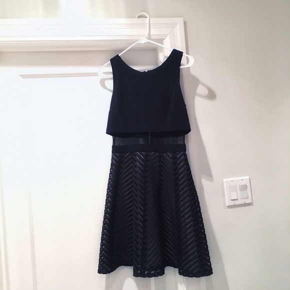 🌟✨Illusion Popover A-line Black Dress✨🌟 - Picture 3 of 3