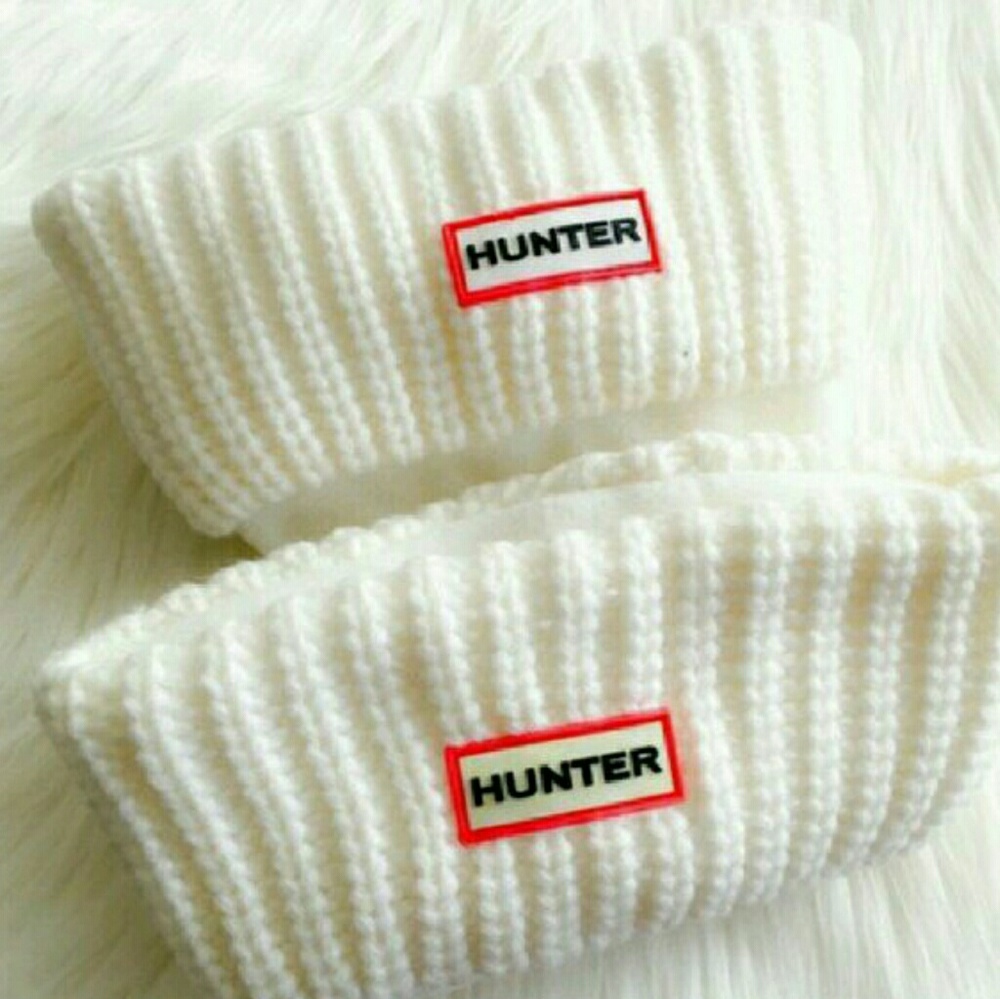 Hunter cardigan stitch boot socks