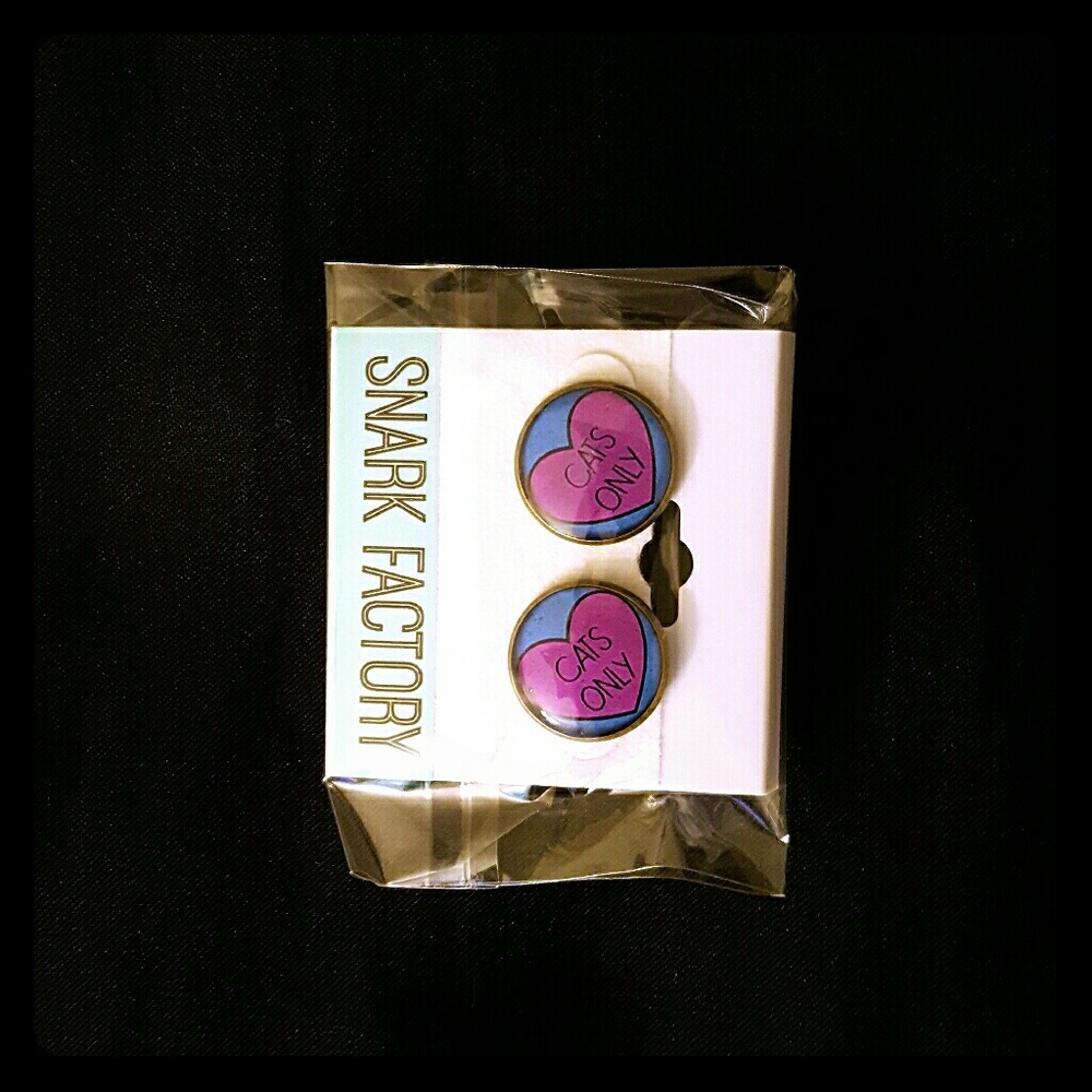 "Cats Only" earrings