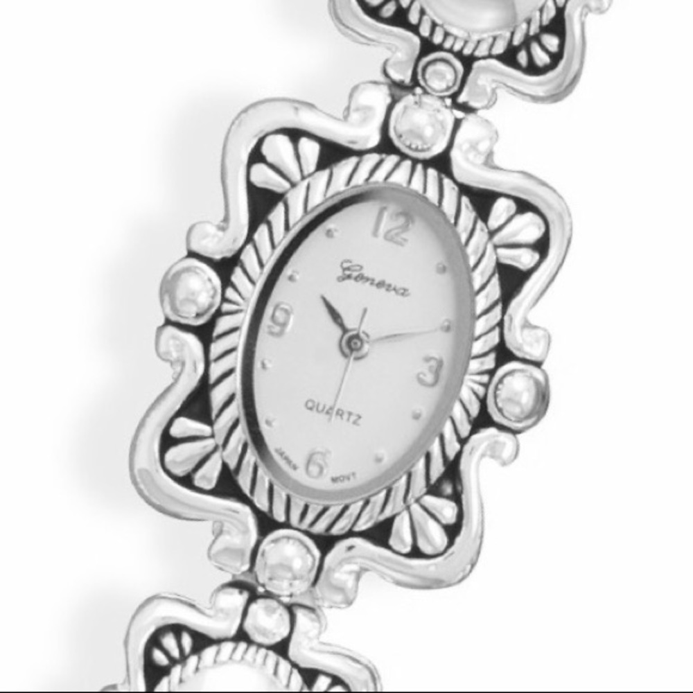 NWOT Concho Design Watch with Black Strap, Quartz