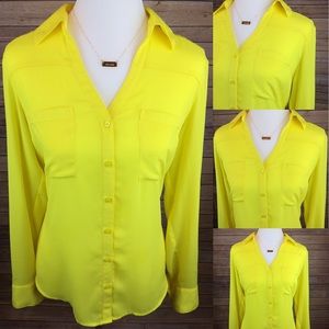 EXPRESS Original Fit Button Down Portofino Shirt